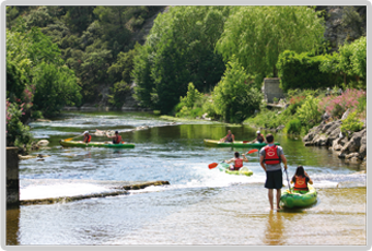 Ballade sur la Sorgue en Canoë Kayak